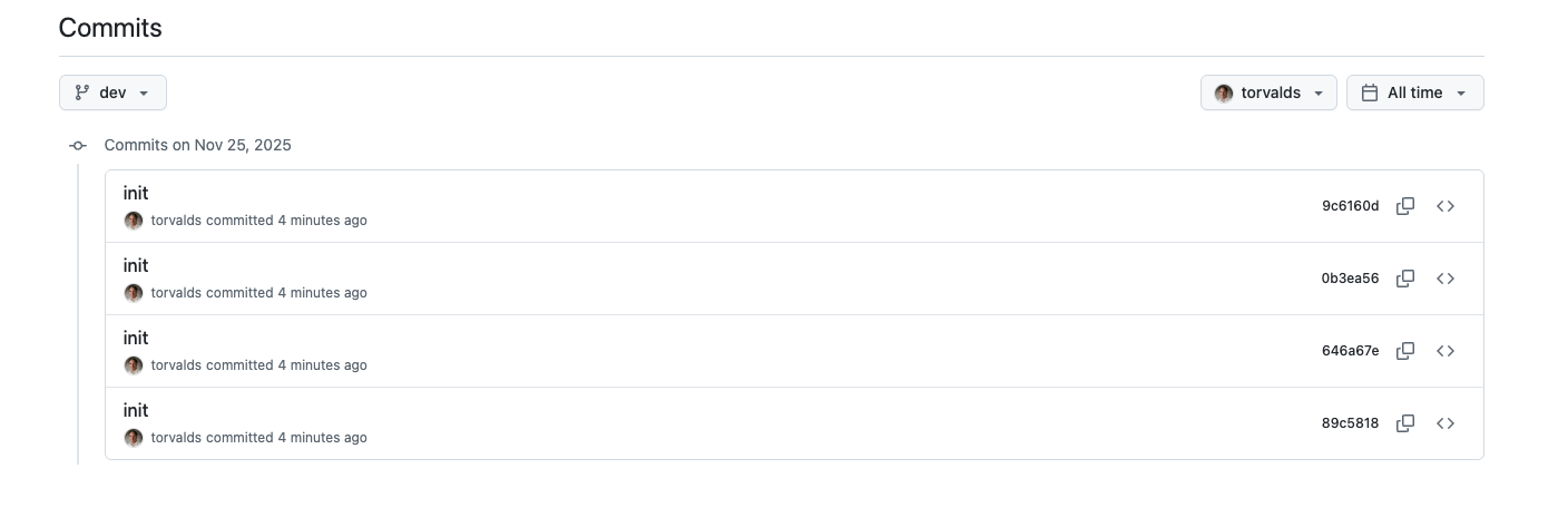 Linus Torvald init commit